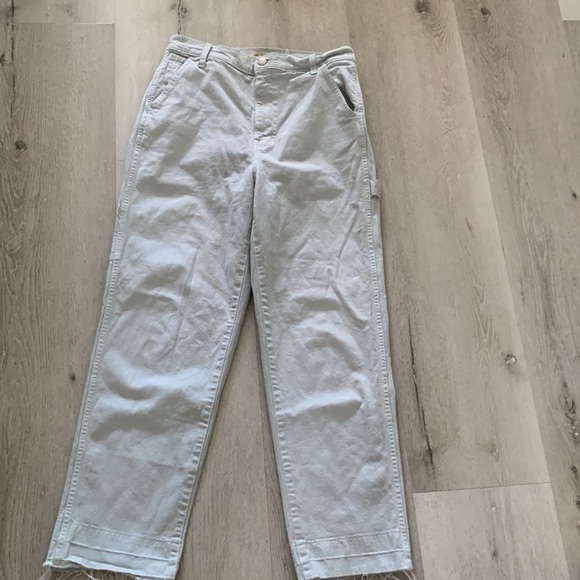 Madewell‎ Carpenter Relaxed straight Leg Pants Jean size 28 bohemian - Picture 10 of 16